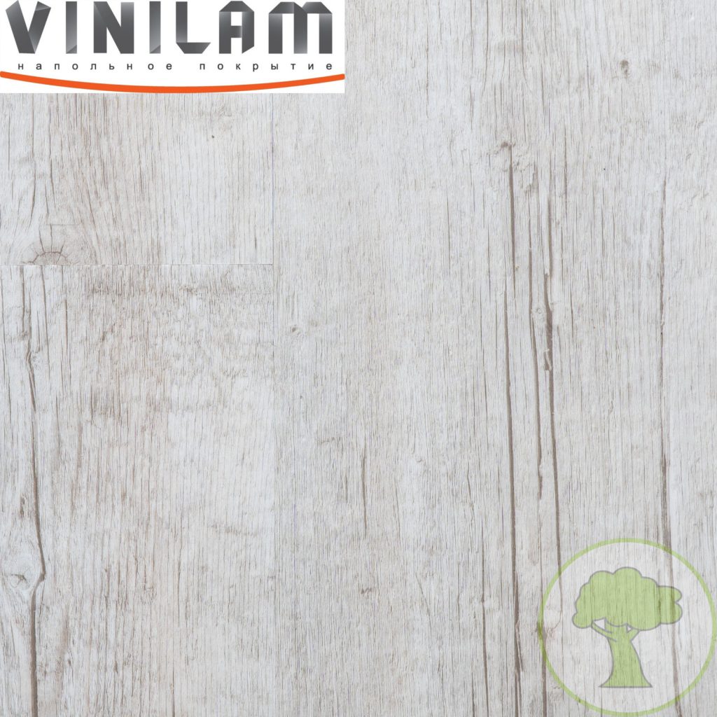 Виниловый ламинат Vinilam Click 3.7mm 8591 Дуб Форст 43кл 4Vmicro 1219mmх184mmх3.7mm 14пл. 3.15м2/уп
