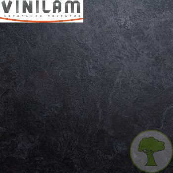 Виниловый ламинат Vinilam 61607 Сланцевый Черный 43кл 479mmх948mmх2,5mm 10пл. 4.56 м2/уп