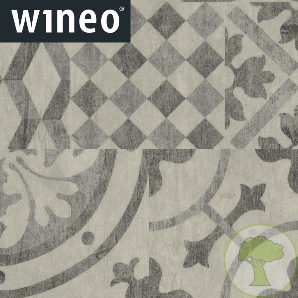 Виниловое покрытие Wineo 800 DB Craft DB00093 Mosaic Dark 23/33/42кл 457.2mmх457.2mmх2.5mm 16пл. 3,34м2/уп