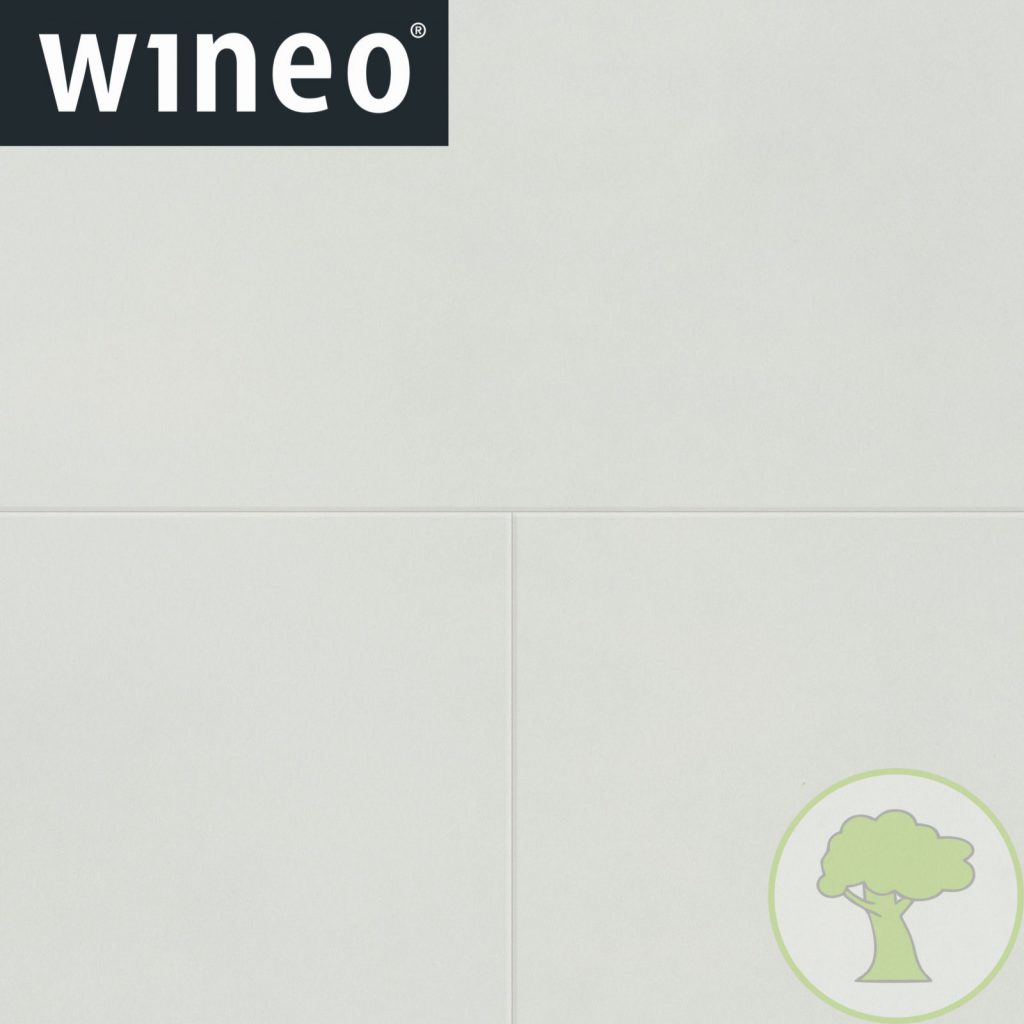 Виниловое покрытие Wineo 800 DB Tile DB00102-1 Solid White 4Vmicro 23/33/42кл 914.4mmх914.4mmх2.5mm 6пл. 5,02м2/уп