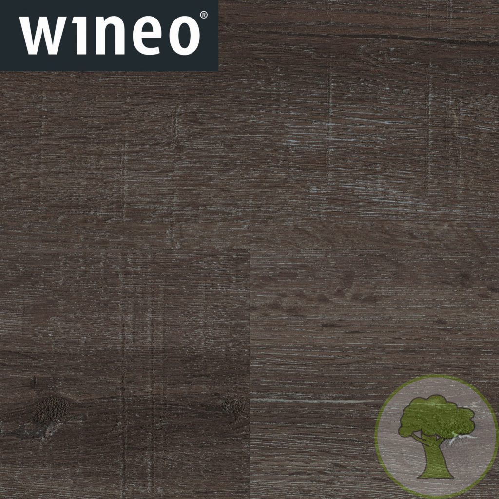 Виниловое покрытие Wineo 800 DLC Wood XL DLC00069 Sicily Dark Oak 4Vmicro 42кл 1505mmх237mmх5mm 6пл. 2,14м2/уп