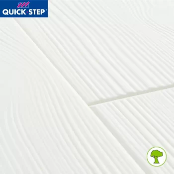 Ламінат Quick Step IMPRESSIVE ULTRA IMU1859 White Planks (1380х190х12) мм, 1,311 кв.м 1 уп., 5 шт.)