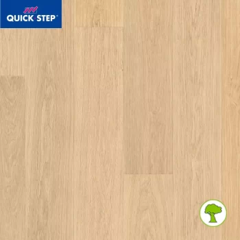 Ламінат Quick Step LARGO LPU1283 White varnished Oak planks декор дизайну підлогового покриття квартири офісу магазину відділення банку нової пошти