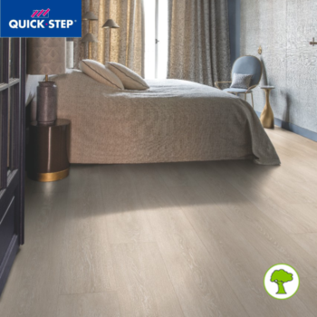 Ламінат Quick Step MAJECTIC MJ3554 Valley Oak light beige декор підлогового покриття високої якості для спальні квартири будинку