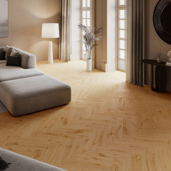 Вінілова підлога SPC Barlinek IDEA LINE Herringbone Ginger Oak HB