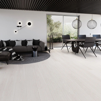 Вінілова підлога SPC Barlinek AURA Herringbone Olivia Oak з інтегрованою підкладкою