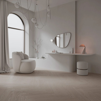 Вінілова підлога SPC Barlinek IDEA LINE Herringbone Silk Oak HB з інтегрованою підкладкою