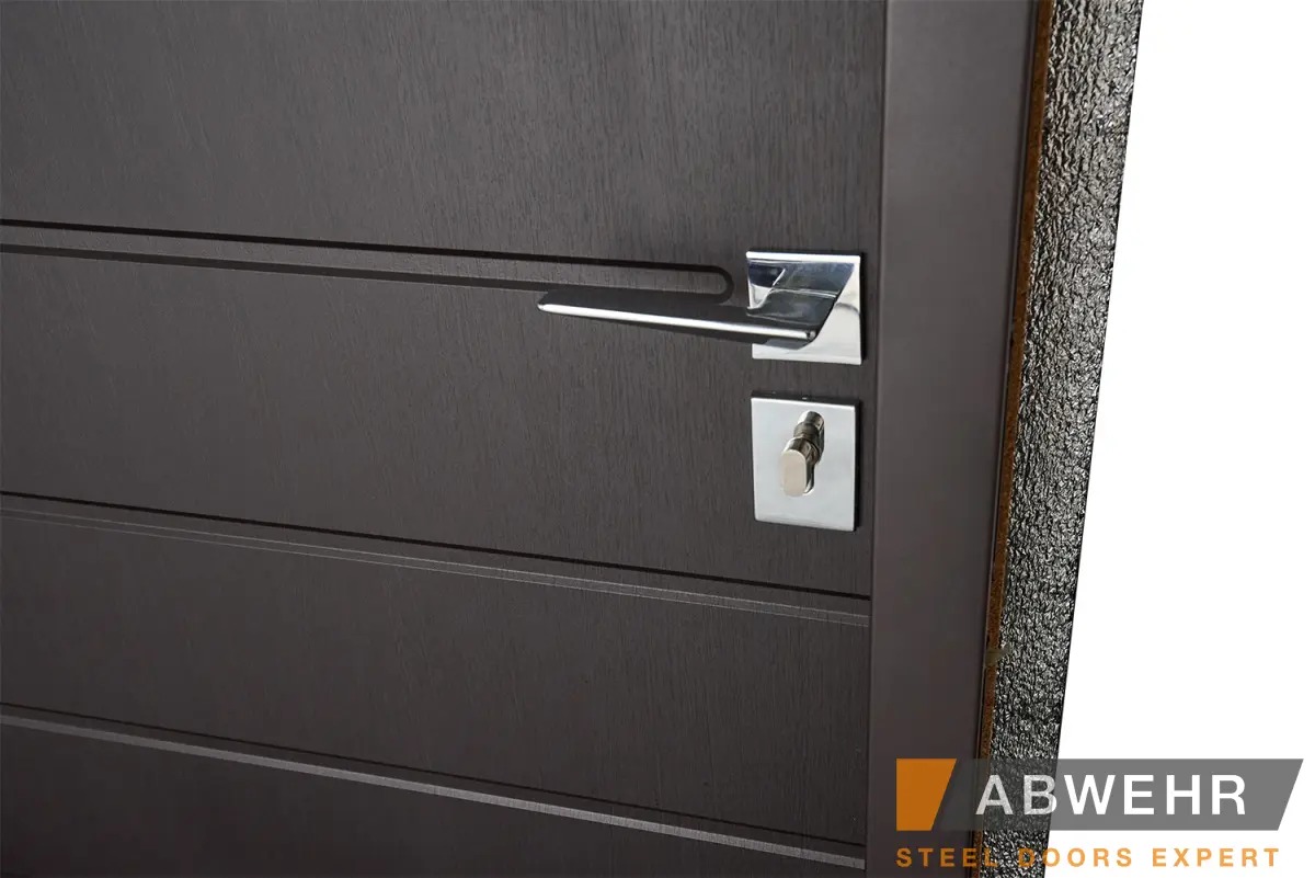 Вхідні вуличні двері Abwehr з терморозривом модель Solid комплектація Defender (В наявності)
