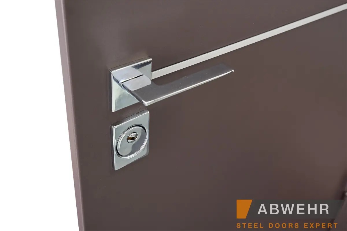 Вхідні вуличні двері Abwehr з терморозривом модель Solid комплектація Defender (В наявності)