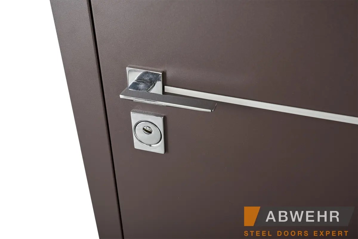 Вхідні вуличні двері Abwehr з терморозривом модель Solid комплектація Defender (В наявності)