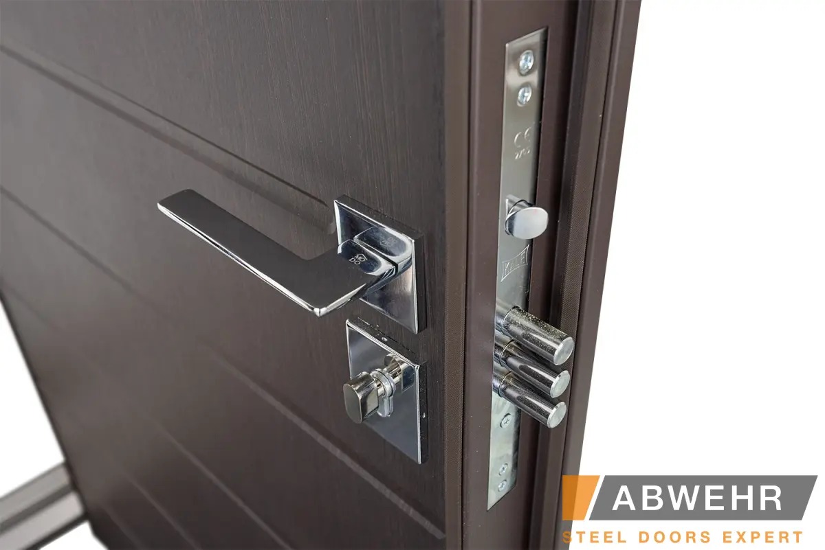 Вхідні вуличні двері Abwehr з терморозривом модель Solid комплектація Defender (В наявності)