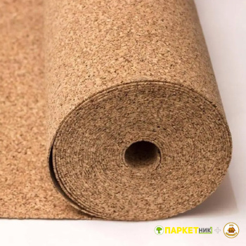 Натуральна коркова підкладка SO CORK UNDERLAYMENT 2мм рулон 10м²