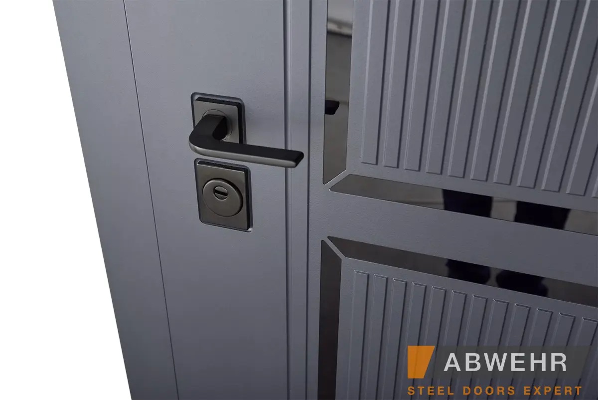 Вхідні двері квартирні Abwehr модель Enigma комплектація Megapolis MG3 (В наявності)