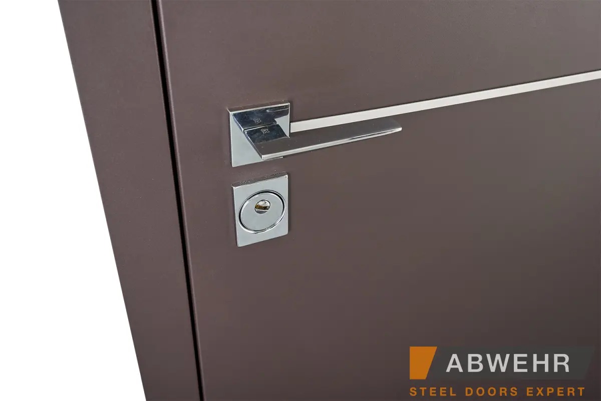 Вхідні вуличні двері Abwehr з терморозривом модель Solid комплектація Defender (В наявності)