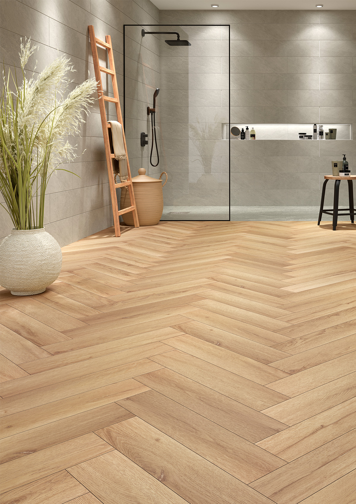 Вінілова підлога Alsaflooring HORIZON HERRINGBONE 604606 Поркероль