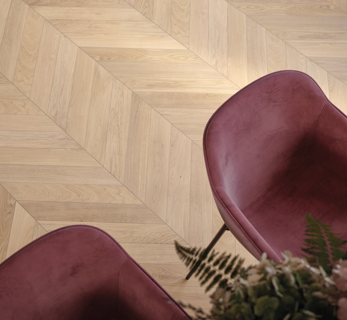 Паркетна дошка PARADOR Trendtime 10 (французька ялинка), 1748487 Chevron Oak White