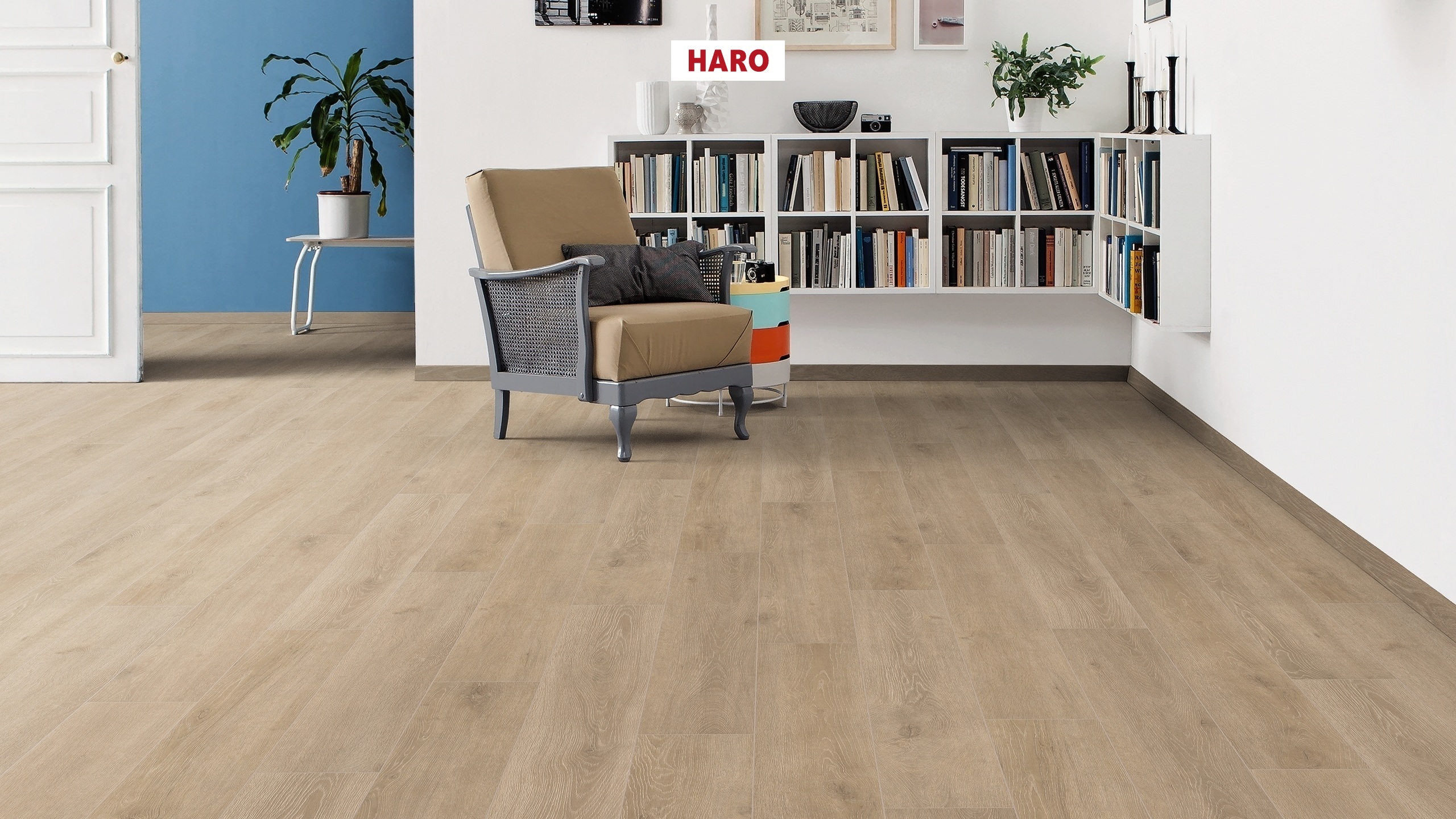 Ламінат HARO Tritty 100 Oak Veneto Crema