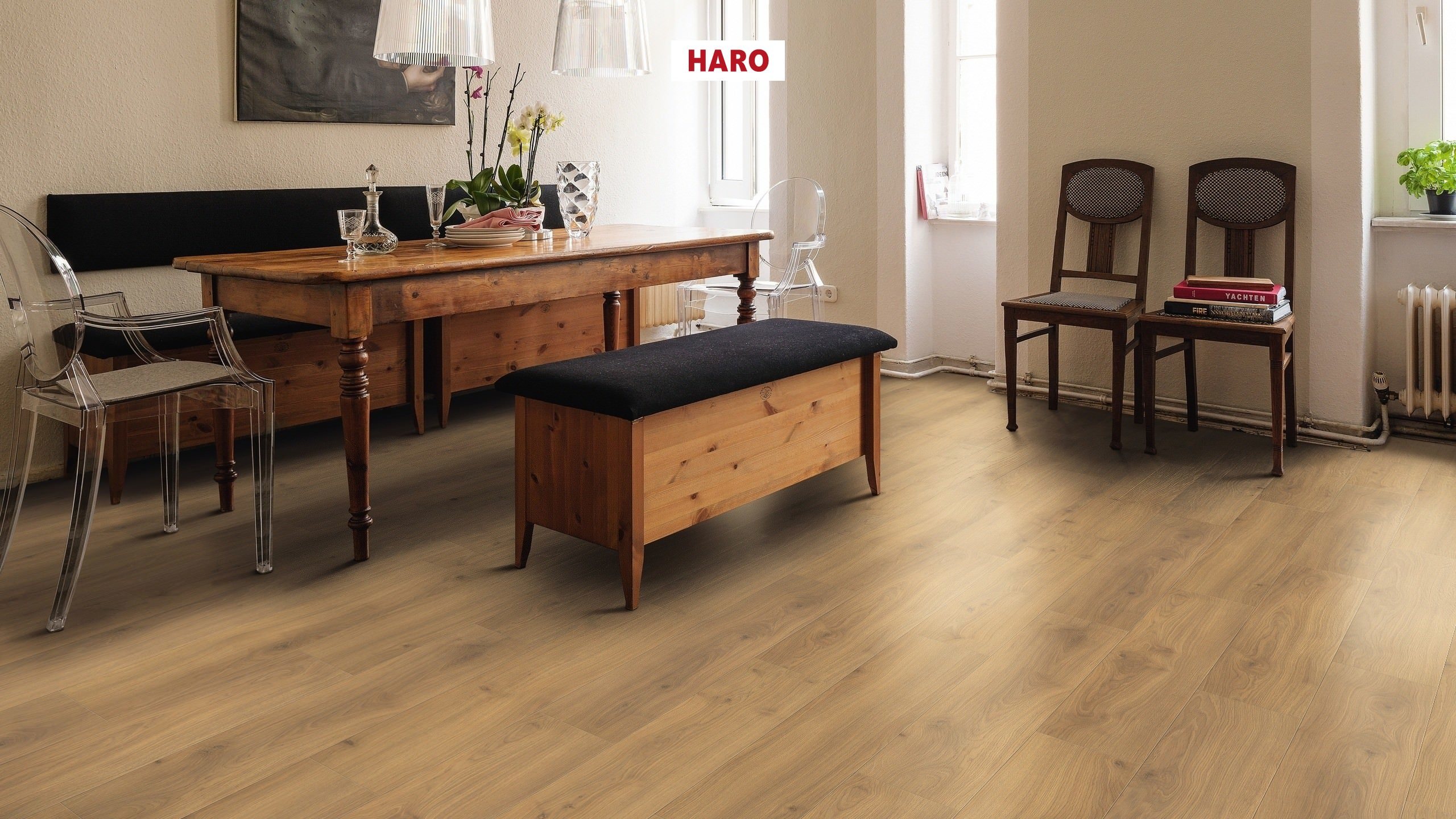 Ламінат HARO Tritty 100 Oak Emilia Honey
