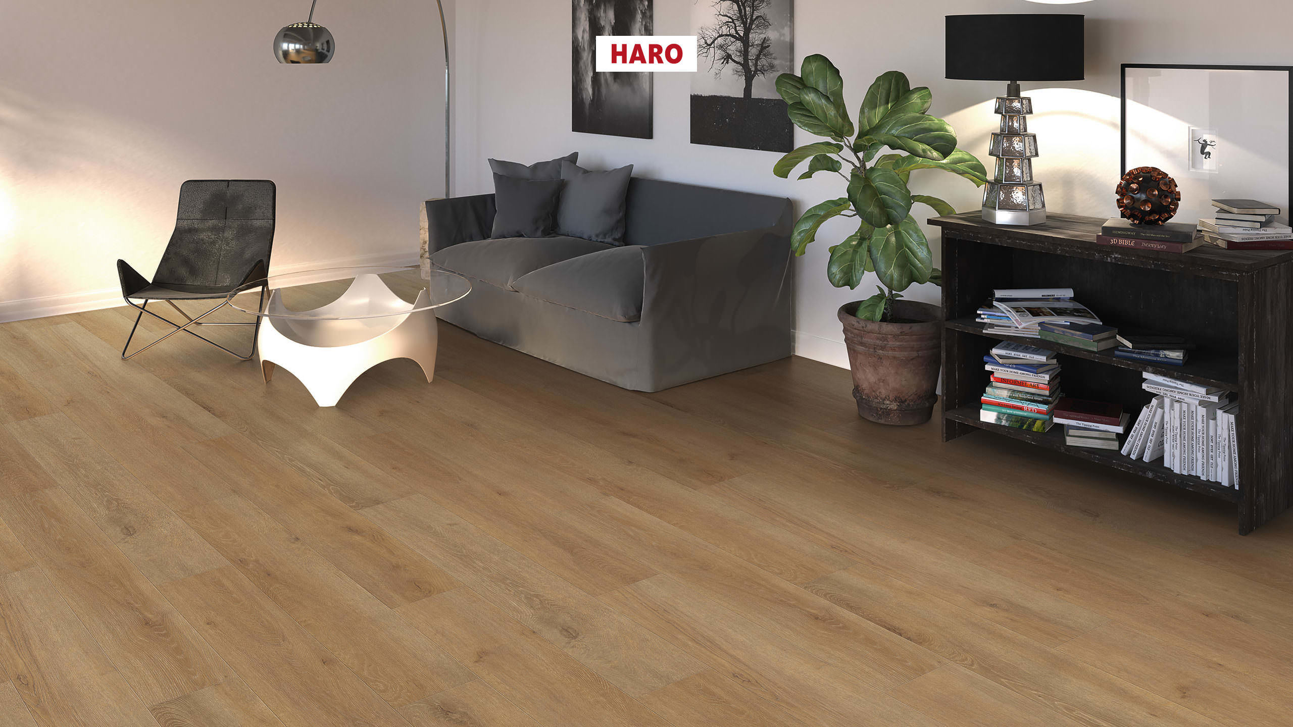 Ламінат HARO Tritty 100 Oak Veneto Nature
