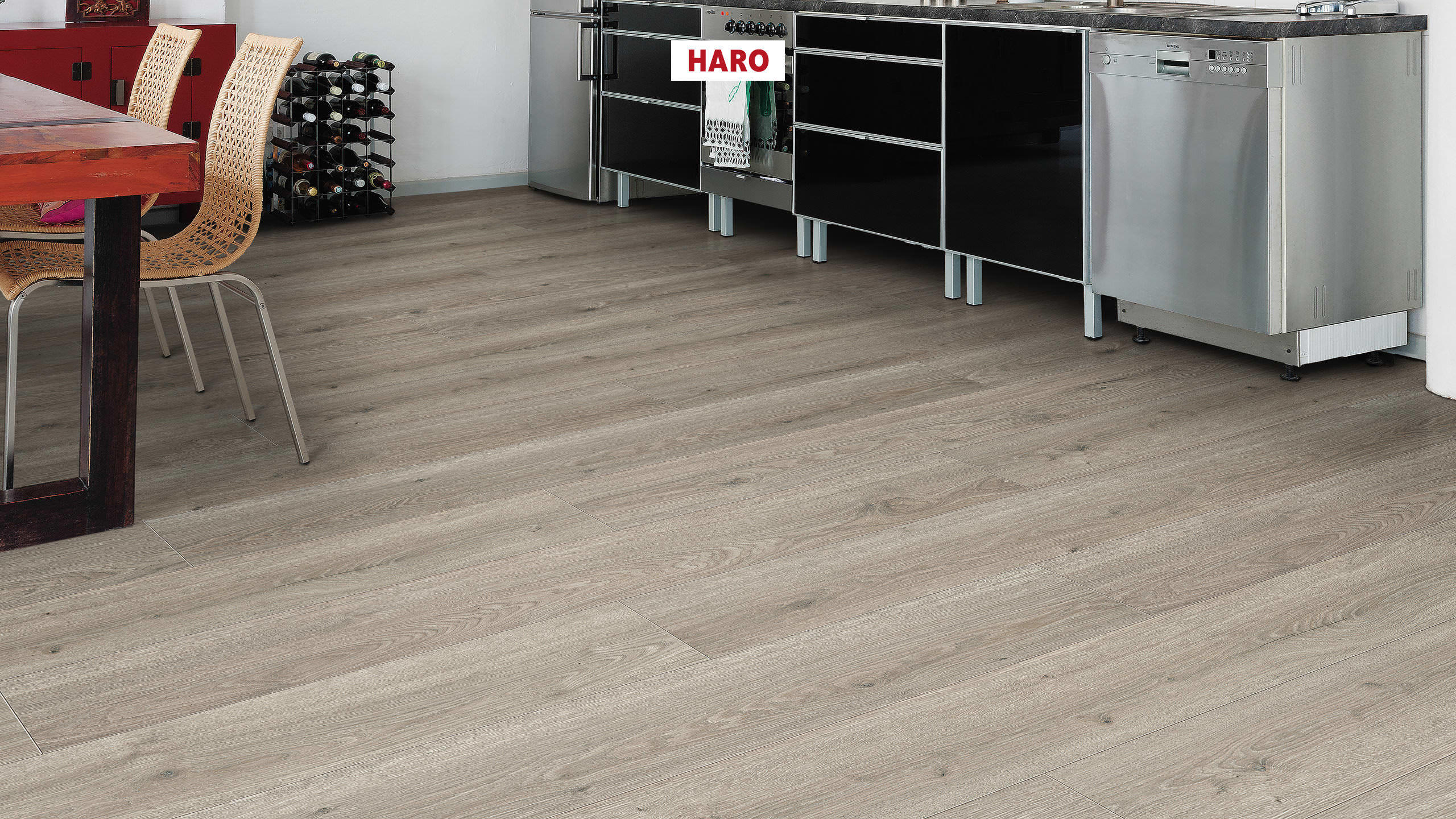 Ламінат HARO Tritty 100 Oak Flavia Grey