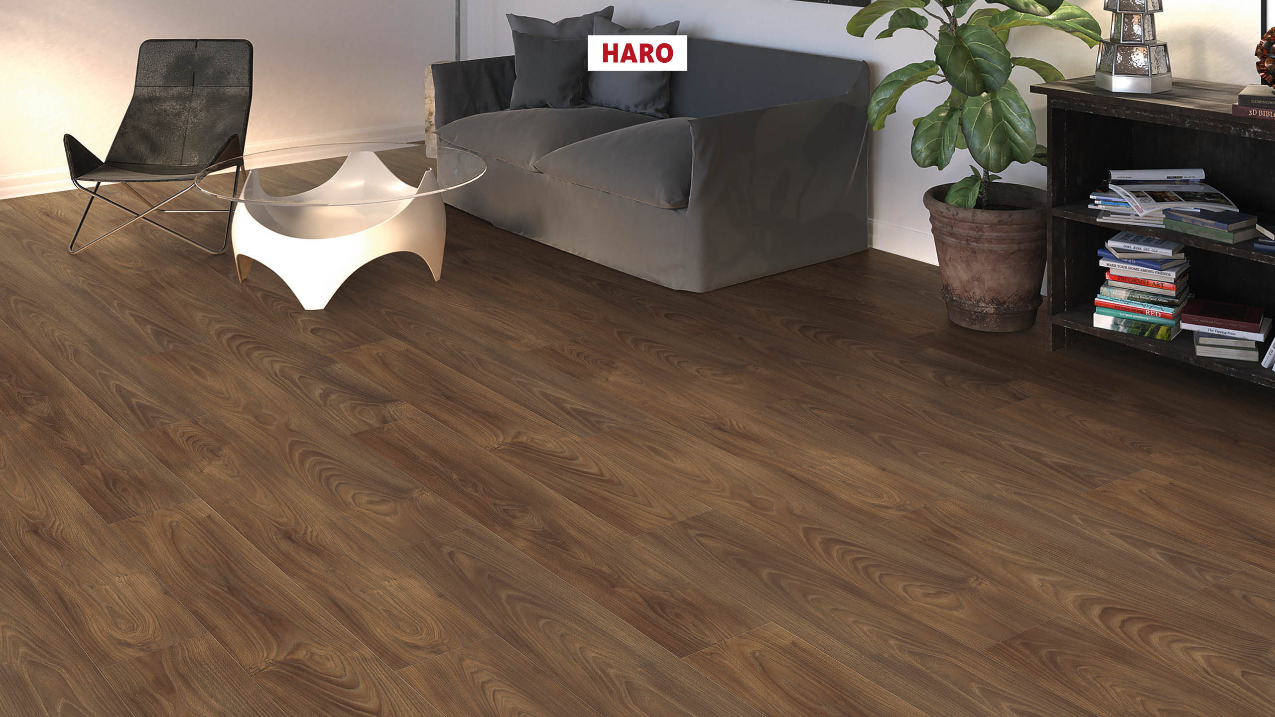 Ламінат HARO Tritty 100 Walnut Vario