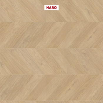 Ламінат HARO Chevron (французька ялинка) Oak Puro
