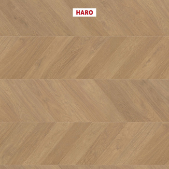 Ламінат HARO Chevron (французька ялинка) Oak Nature