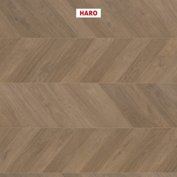Ламінат HARO Chevron (французька ялинка) Oak Smoked