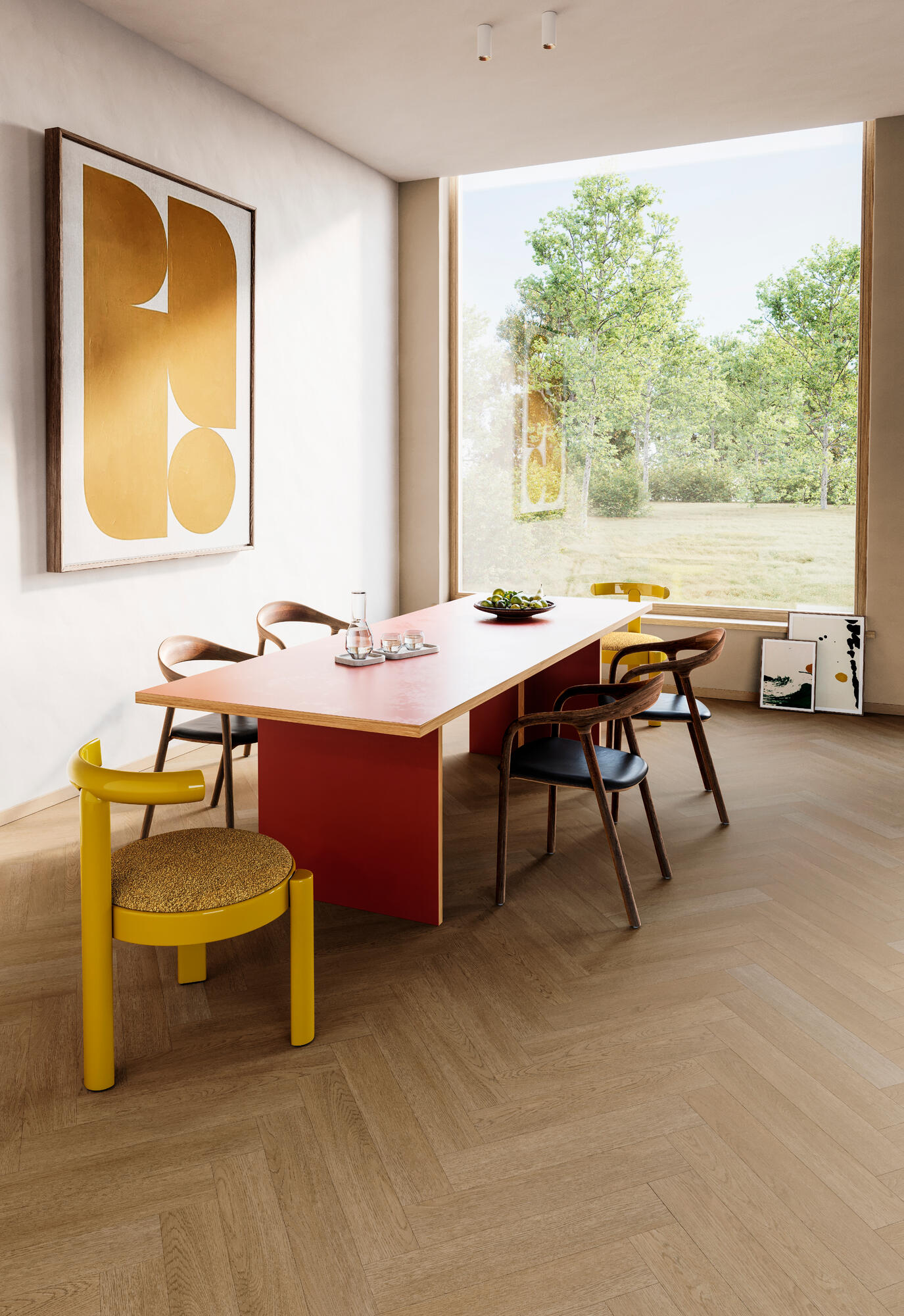 Вінілова підлога Berry Alloc SPC SPIRIT SOUL CLCF 55 HERRINGBONE 60002406 ARIA