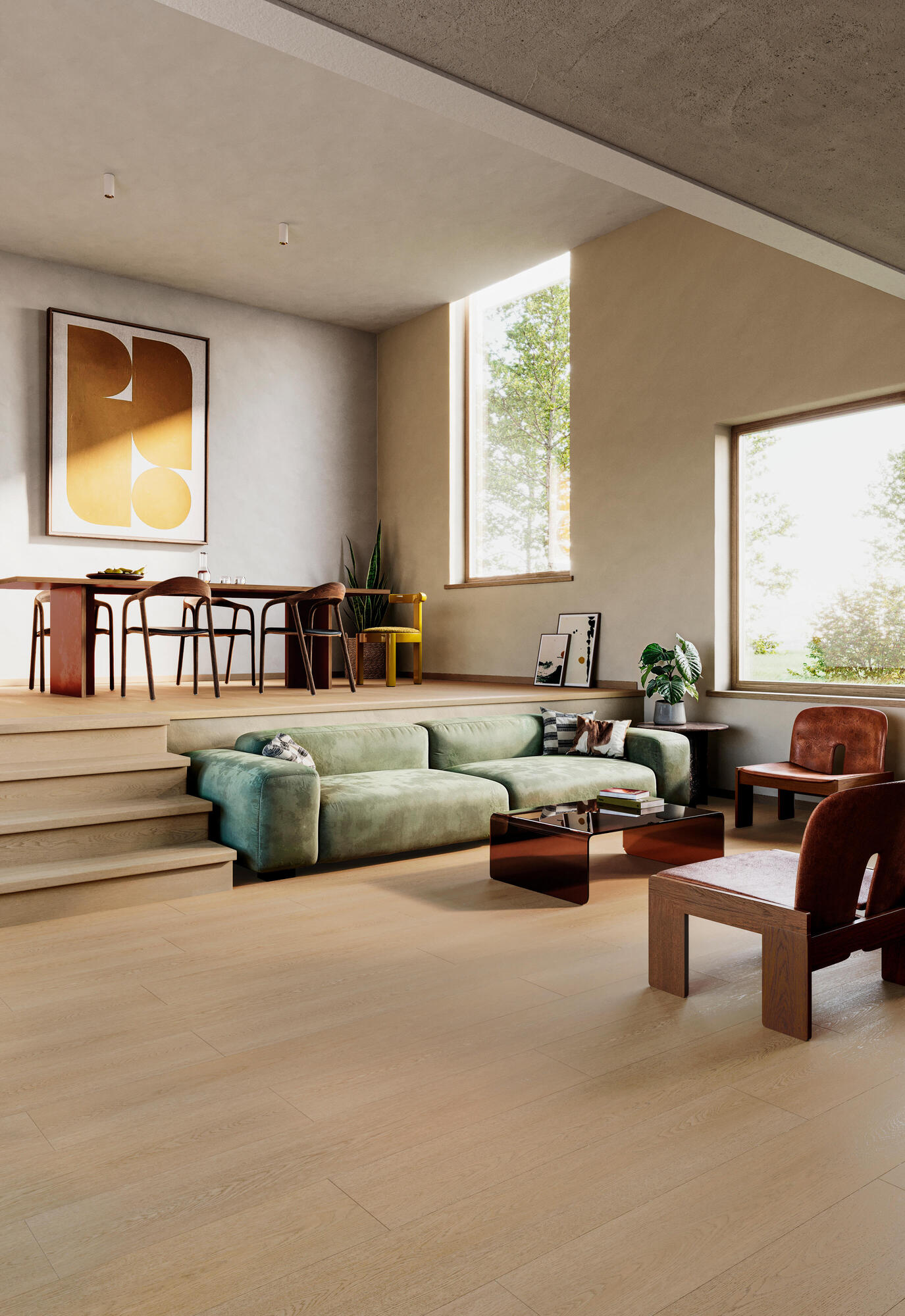 Вінілова підлога Berry Alloc SPC SPIRIT SOUL CLCF 55 PLANK 60002370 ARIA