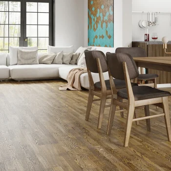Паркетна дошка Barlinek DECOR Дуб Tiramisu Molti браш, напівматовий лак 3-смугова 3WG000685