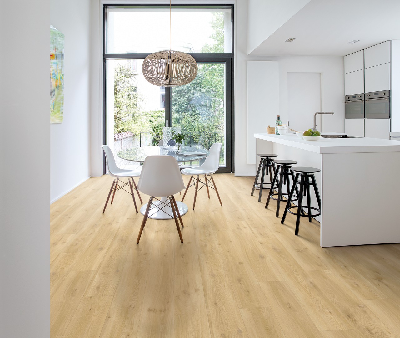 Вінілова підлога Quick Step Blos AVSPU40018 Дуб дріфт бежевий