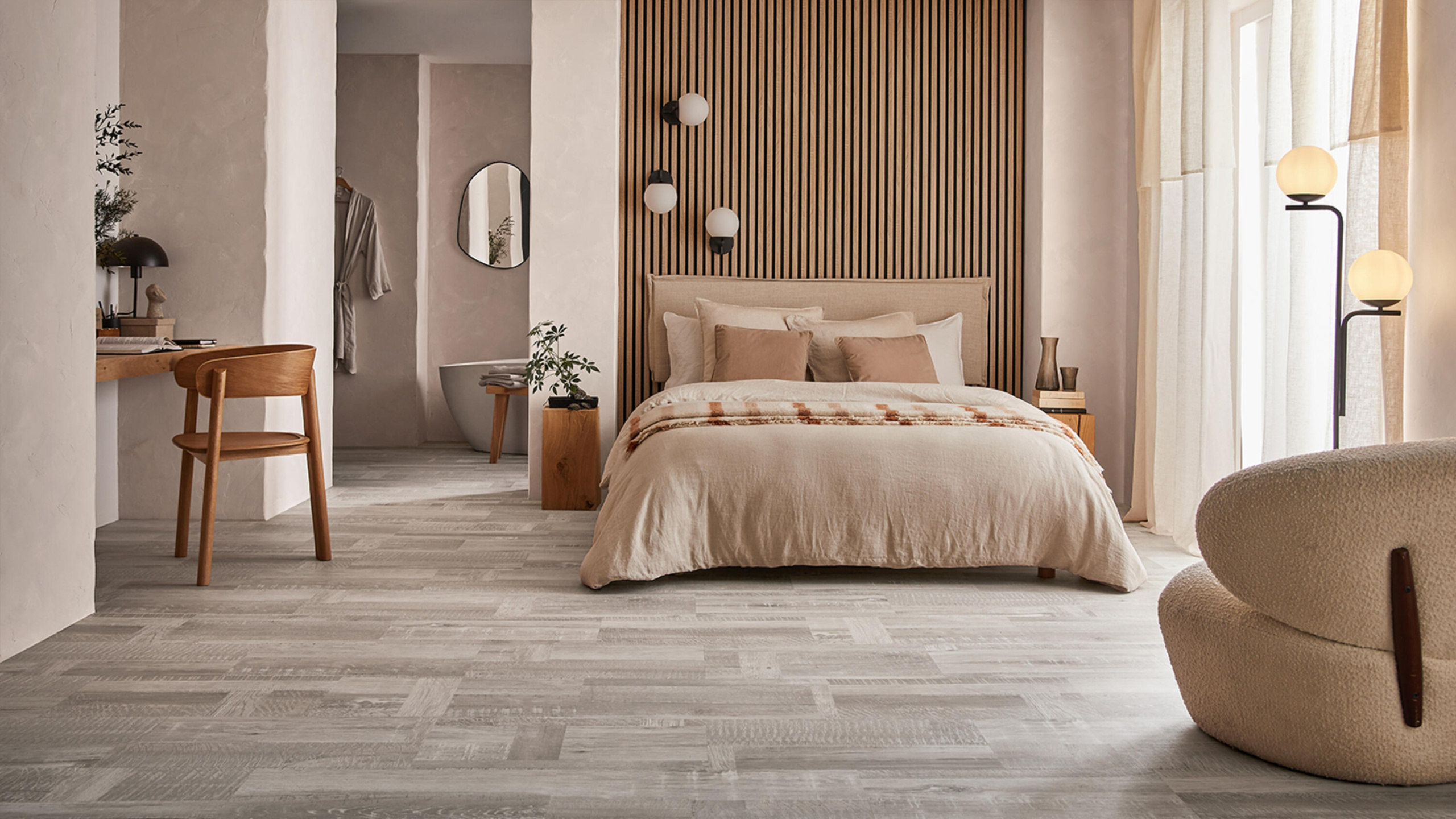 Вінілова підлога Tarkett Elegance Rigid 55 280008017 Patchwork White