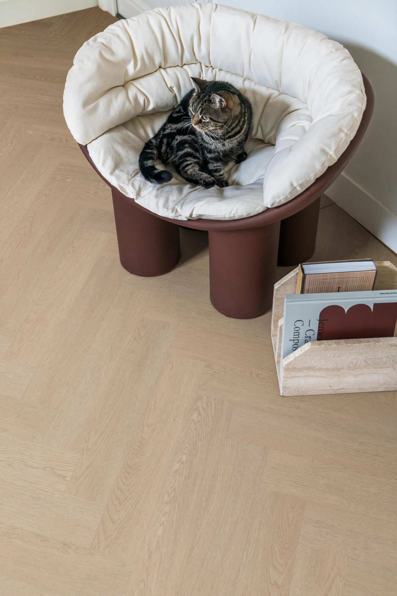 Вінілова підлога Berry Alloc SPC SPIRIT SOUL CLCF 55 HERRINGBONE 60002405 LUNA
