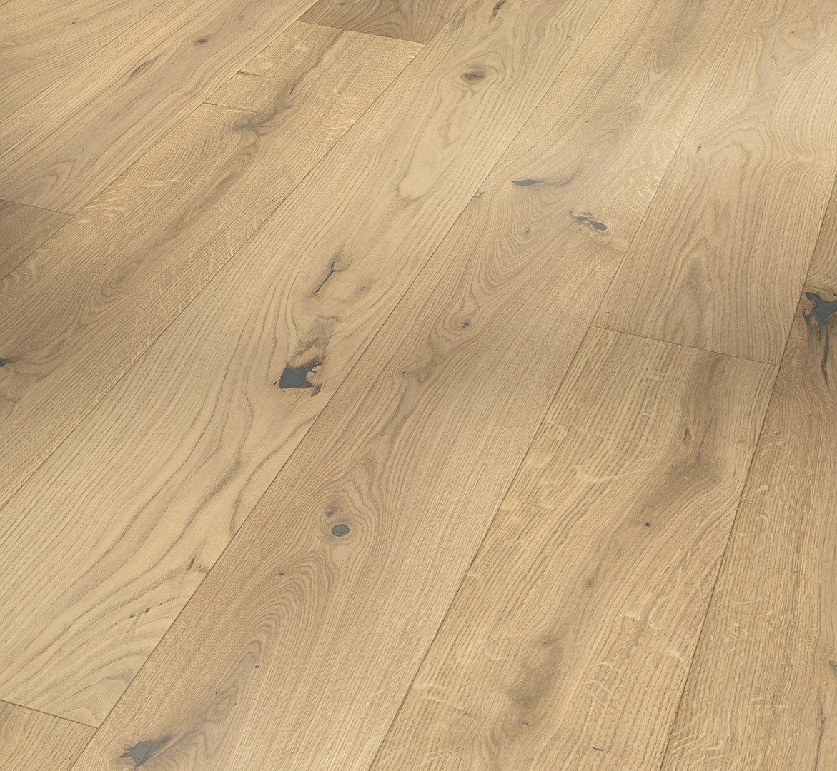 Паркетна дошка PARADOR Classic 3060 V4m 1739912 Oak Pure рустик масло Natur Plus