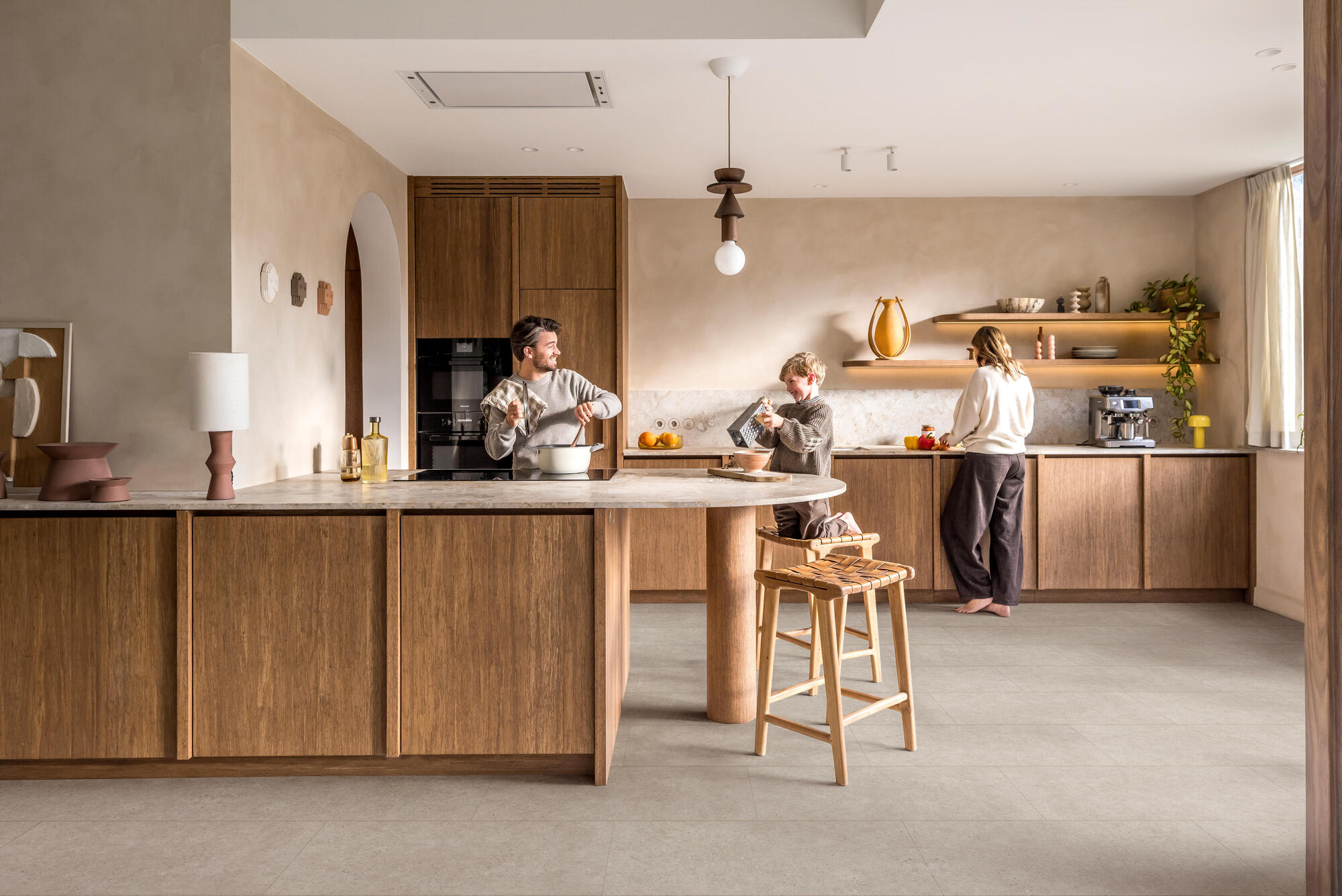 Вінілова підлога Berry Alloc SPC SPIRIT SOUL CLCF 55 TILE 60002386 55 REMI