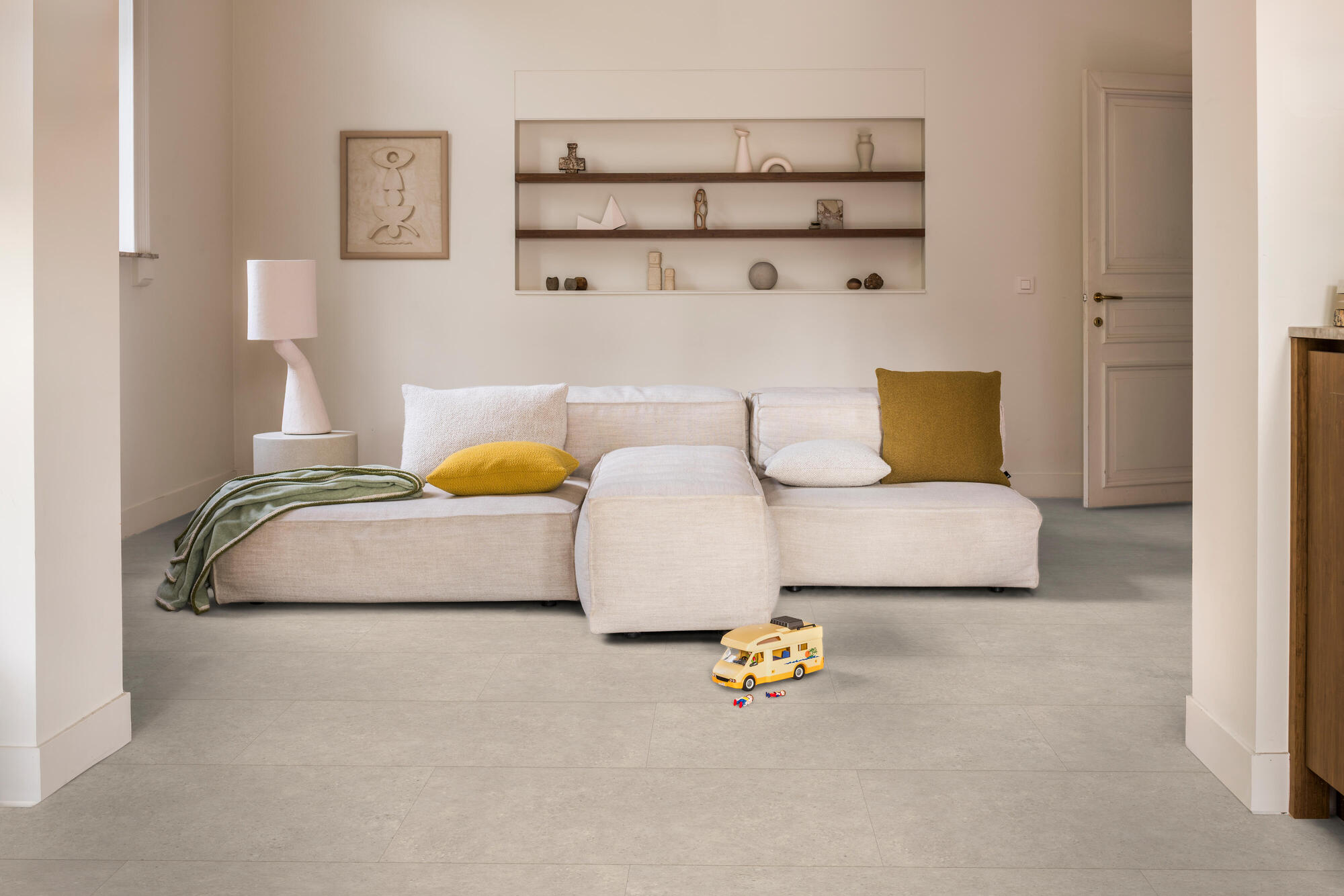 Вінілова підлога Berry Alloc SPC SPIRIT SOUL CLCF 55 TILE 60002386 55 REMI