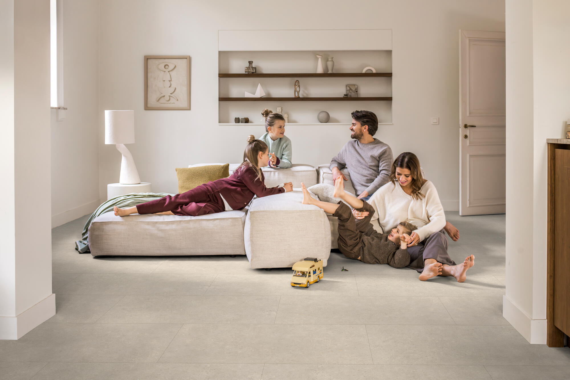 Вінілова підлога Berry Alloc SPC SPIRIT SOUL CLCF 55 TILE 60002386 55 REMI