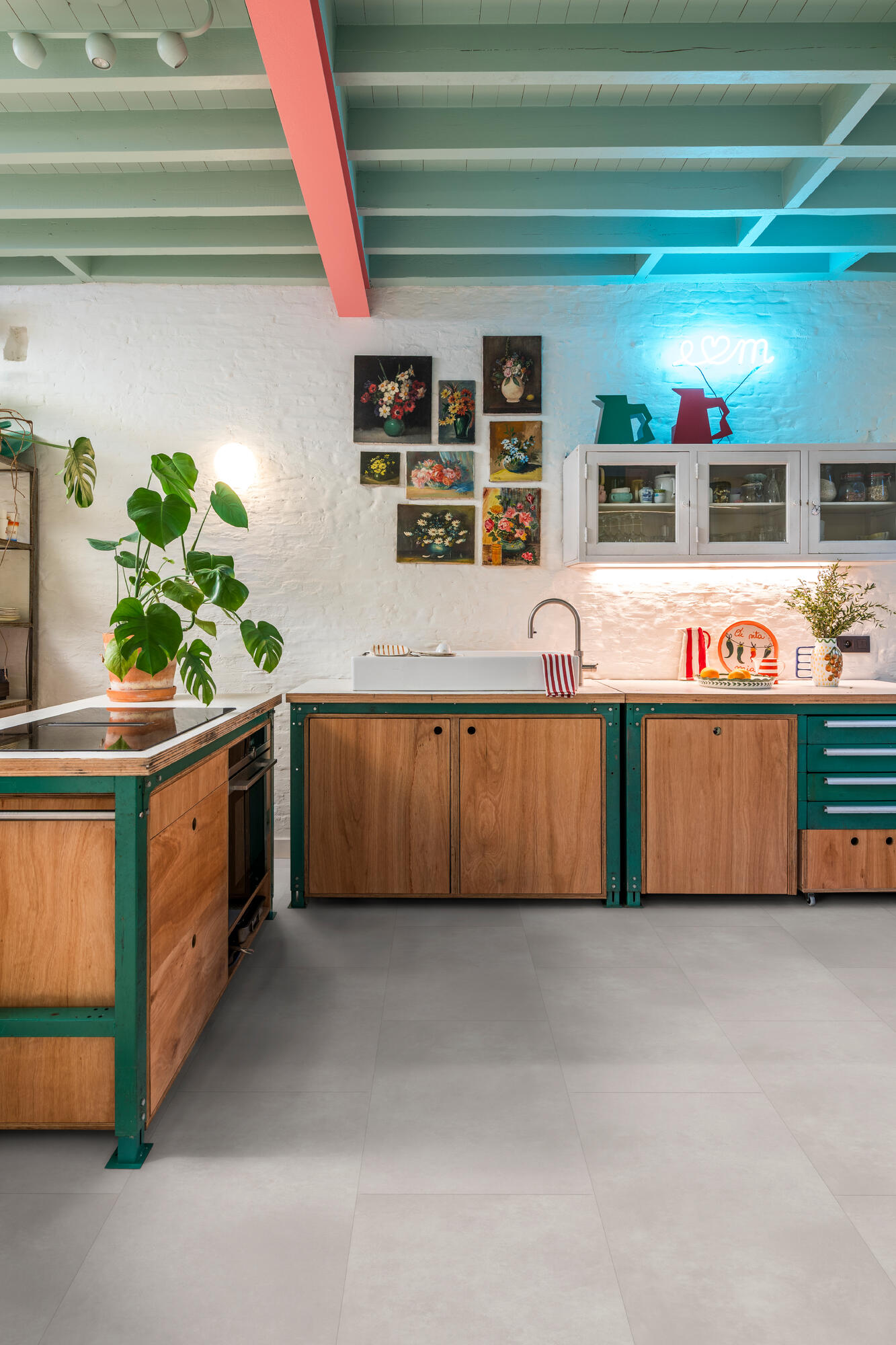 Вінілова підлога Berry Alloc SPC SPIRIT SOUL CLCF 55 TILE 60002385 SANTI