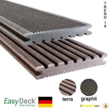 Терасна дошка EasyDeck TREND (масив) 130х19х3000/4000мм